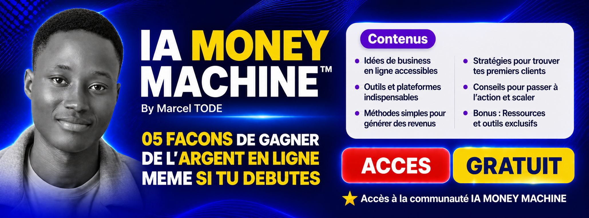5 façons de gagner plus d’argent en ligne avec l’IA même si tu débutes.