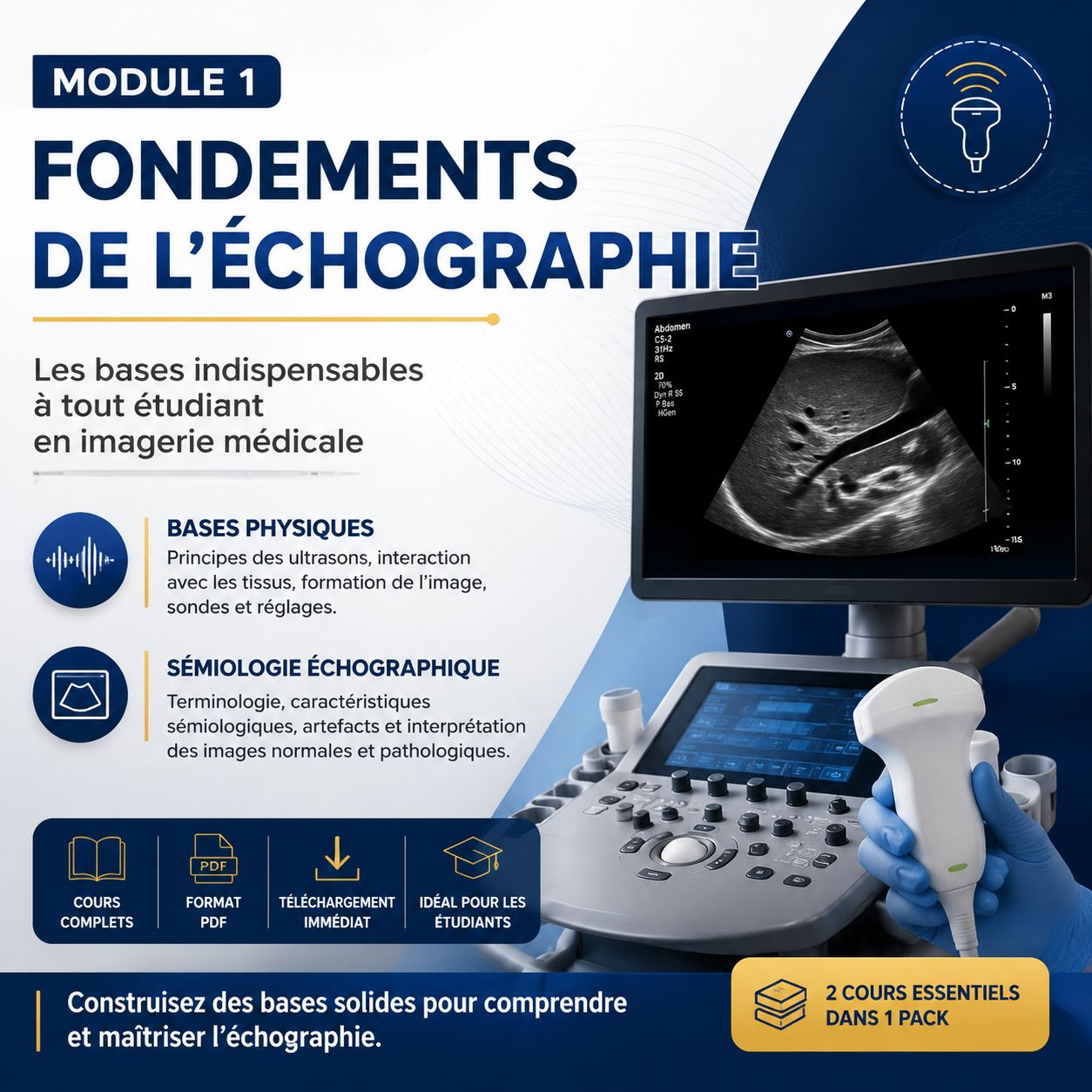 Module 1 : Fondements de l'échographie