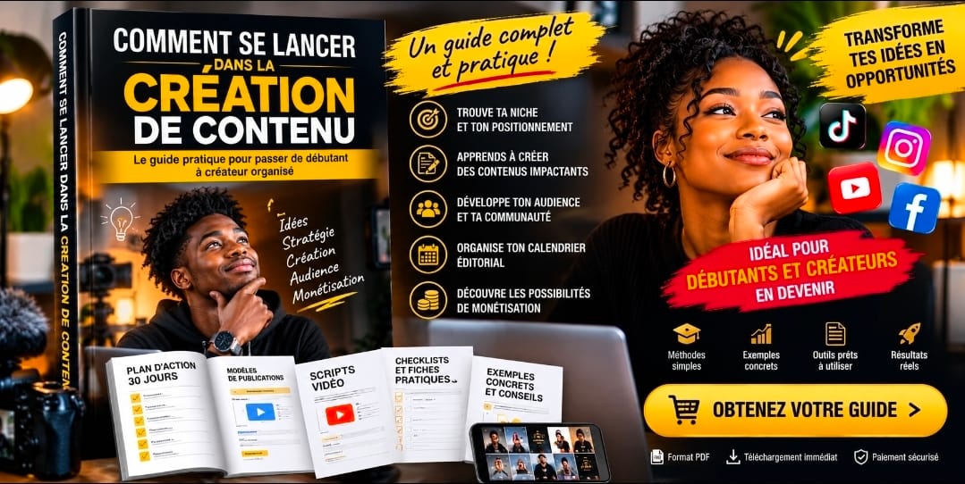 Comment se lancer dans la création de contenu ?