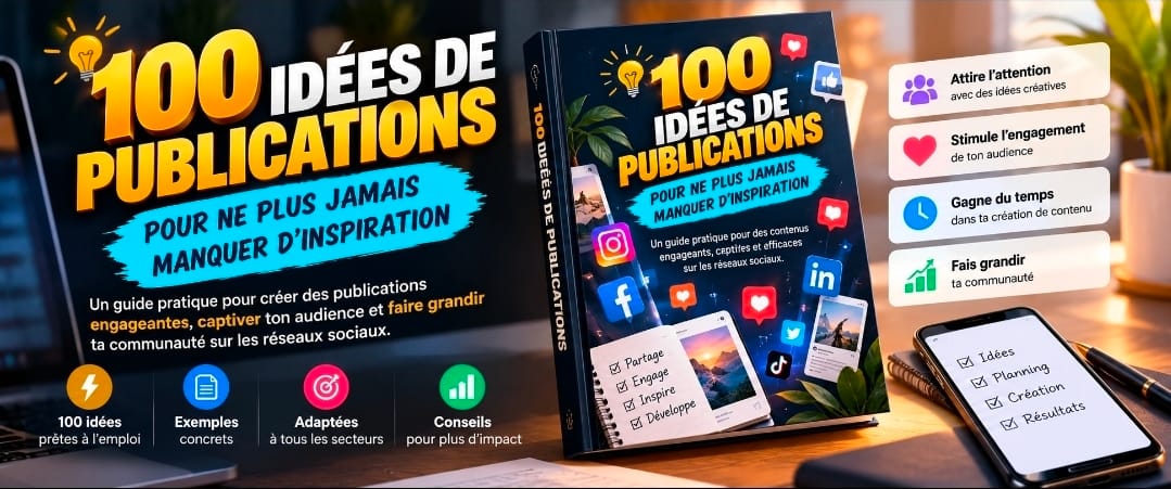 100 idées de publications pour ne plus jamais manquer d’inspiration