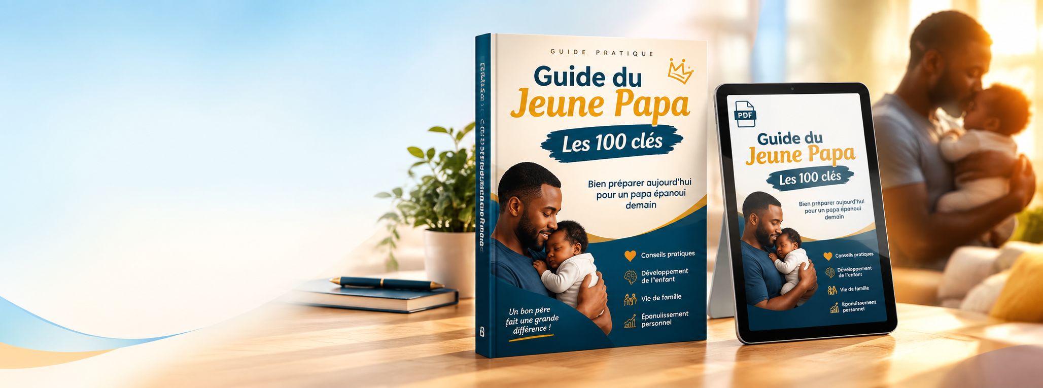 Le Guide Essentiel du Jeune Père : 100 clés d'expert