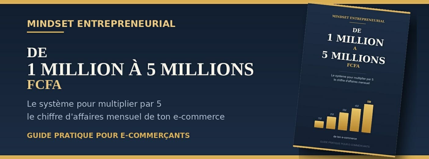 DE 1 MILLION A 5 MILLIONS FCFA le systeme pour multiplier par 5 le chiffre d'affaires mensuel