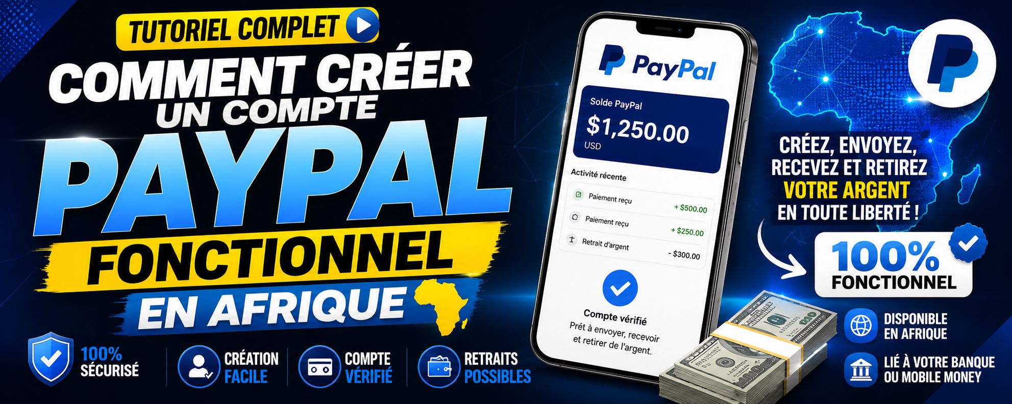 Comment créer un compte Paypal en Afrique en 2026