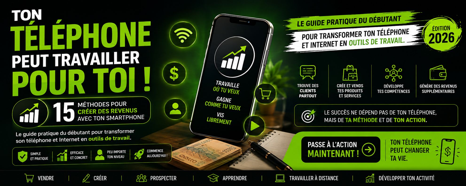 đ± TON TĂLĂPHONE PEUT TRAVAILLER POUR TOI