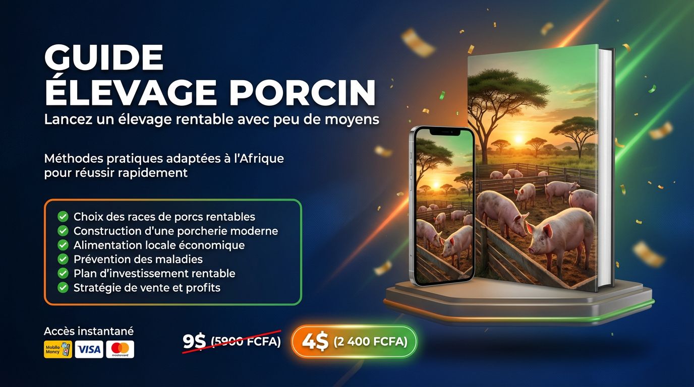 GUIDE COMPLET DE L'ÉLEVAGE PORCIN — Moderne et Rentable en Afrique