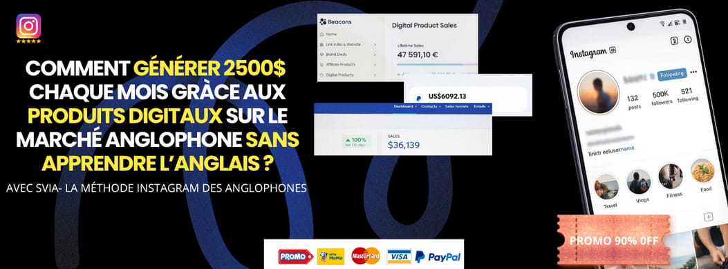 SVIA - La méthode Instagram des anglophones