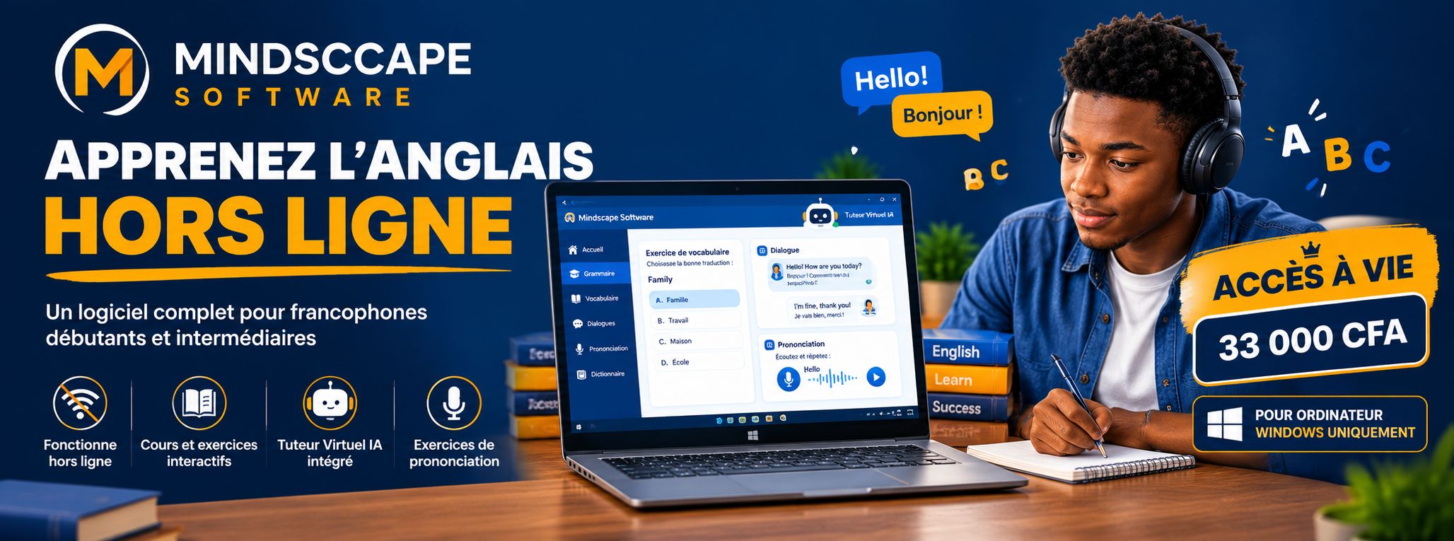 LOGICIEL INTERACTIF POUR APPRENDRE ANGLAIS