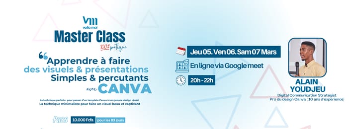 Les techniques pour faire des visuels et présentations simples avec Canva