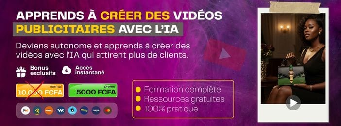 Apprends à créer des vidéos publicitaires avec l'IA