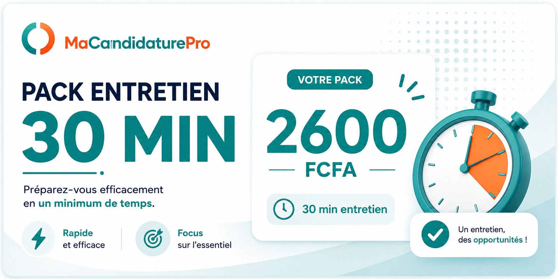 Pack entretien - 30 min