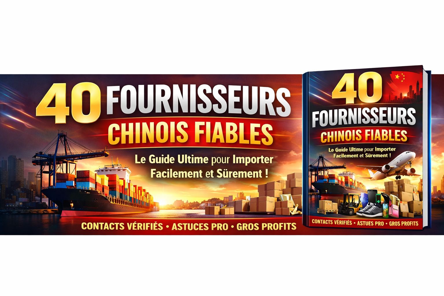 Pack 40+ Fournisseurs Chinois Vérifiés: Importez Sans Risque