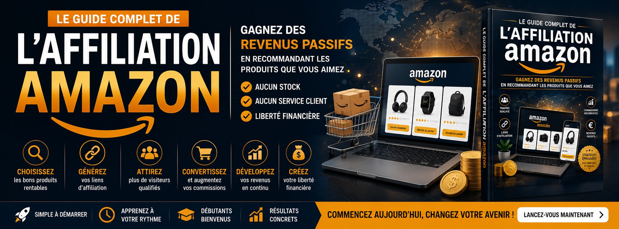 Maîtrisez l’Affiliation Amazon : Le Guide Ultime pour Gagner 5K+ Mensuels