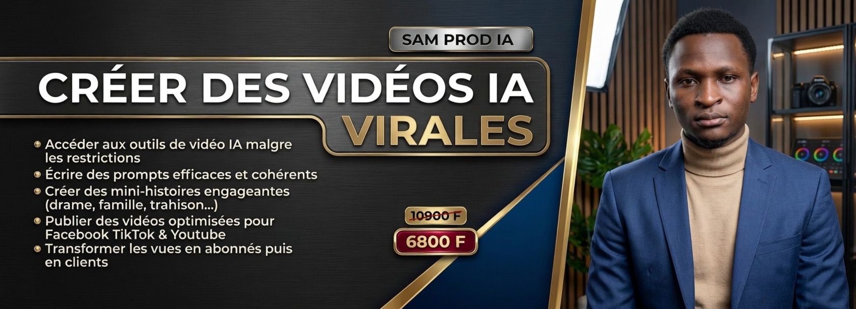 Lance ta page de mini-films IA – La Méthode SAM PROD