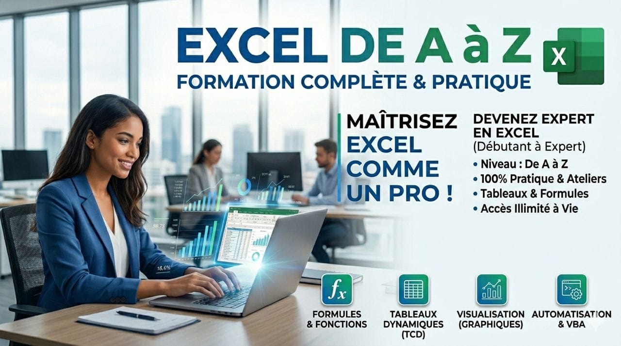 FORMATION EXCEL A à Z : Guide pratique