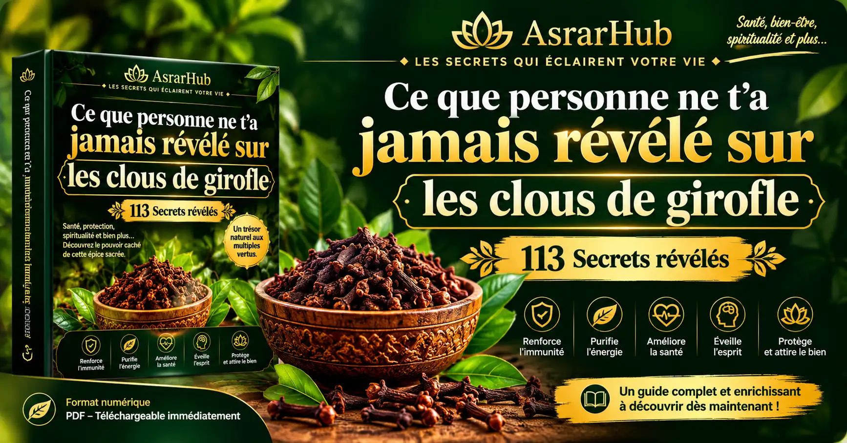 Ce que personne ne t'a jamais révélé sur les clous de girofle : 113 secrets révélés