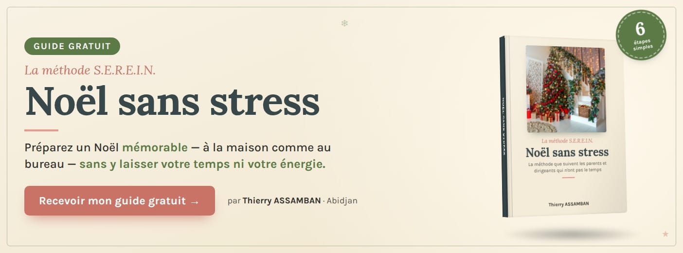Noël sans Stress - Le guide SEREIN
