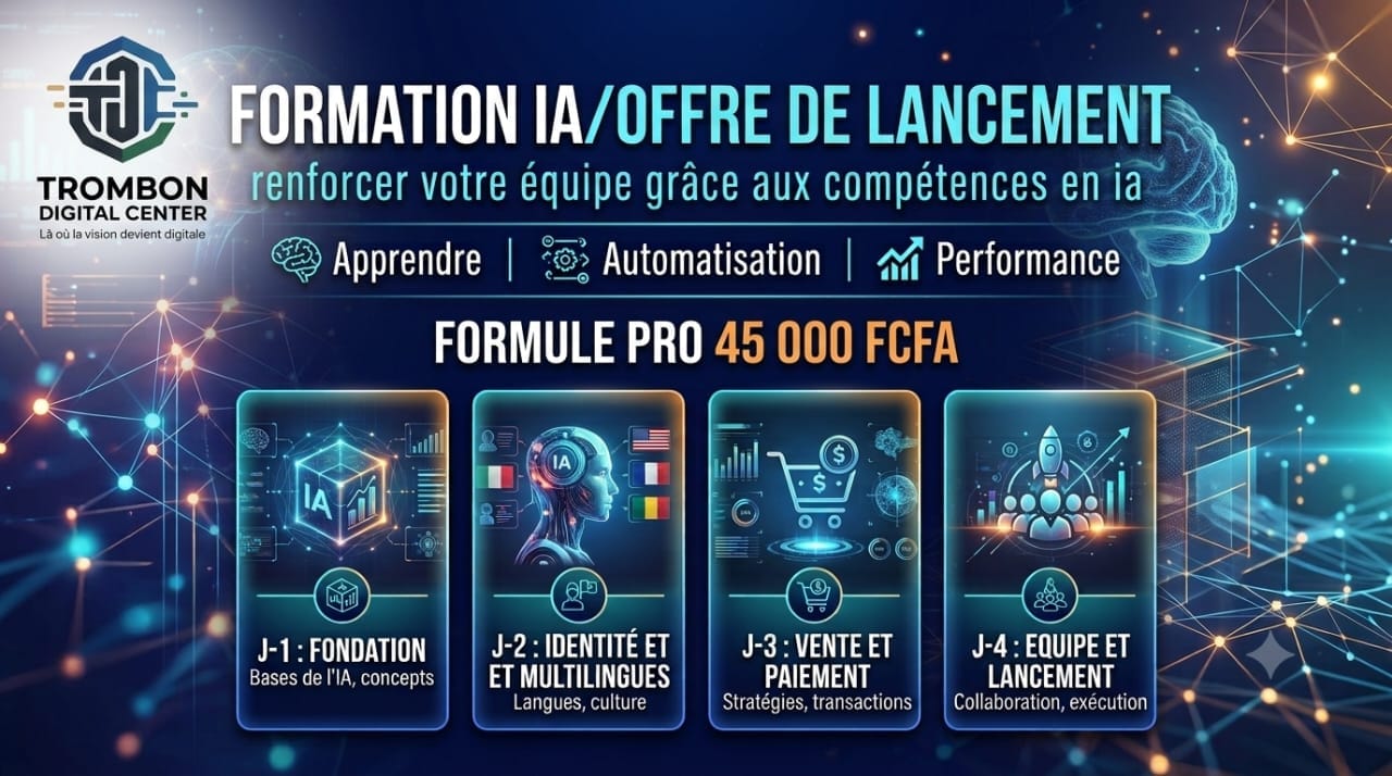 Formation IA/ Inscription Pro