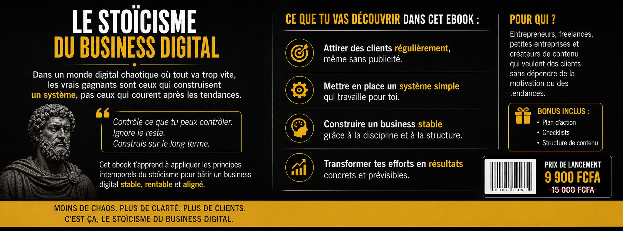 LE STOÏCISME DU BUSINESS DIGITAL