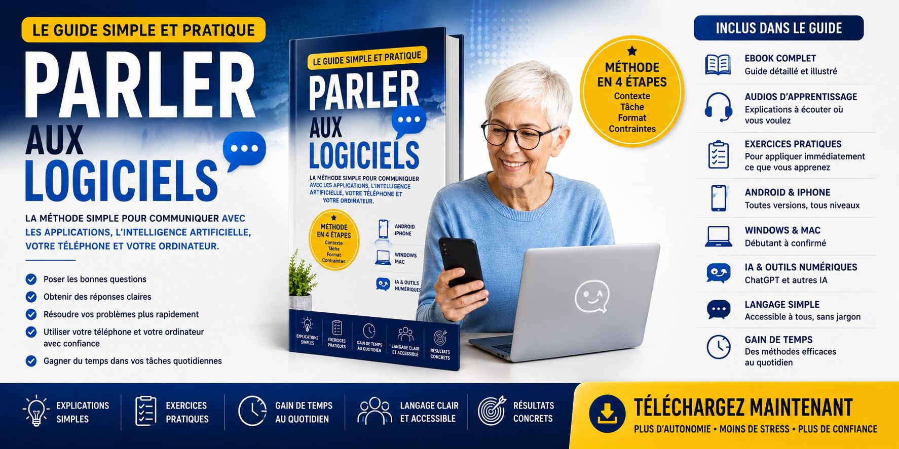 Communiquez facilement: Guide complet téléphone & PC – Boostez votre productivité