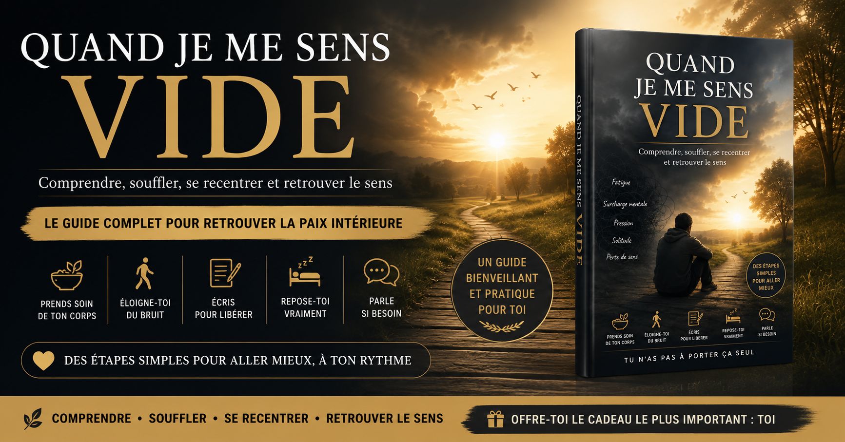 COMMENT SORTIR DU VIDE ÉMOTIONNEL Le guide secret pour retrouver la paix intérieure.