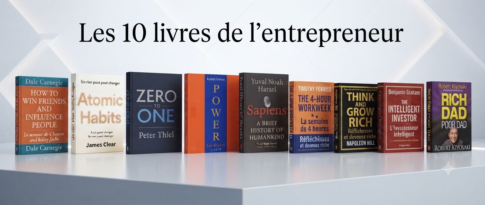 LES 10 LIVRES DE L'ENTREPRENEUR
