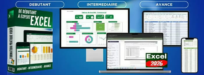 🎓Maîtrisez Excel en 7 jours et doublez votre productivité
