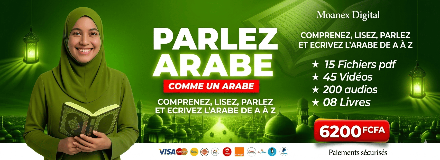 Pack Complet pour maîtriser l’Arabe Facilement
