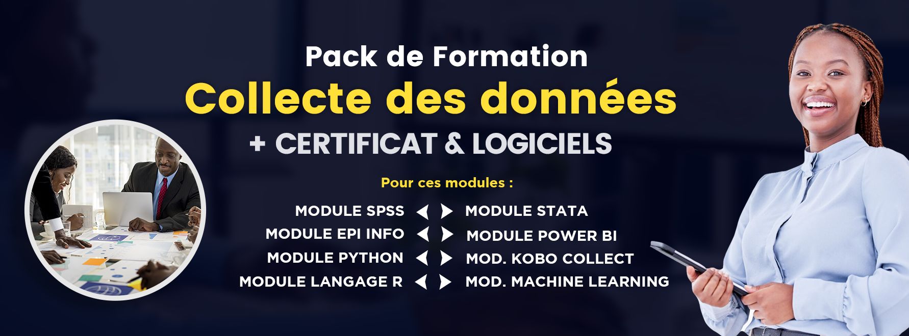Pack de Collecte et traitement des Données & Certification