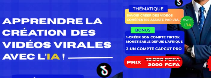 FORMATION EN CRÉATION DE VIDÉOS VIRALES AVEC L’IA