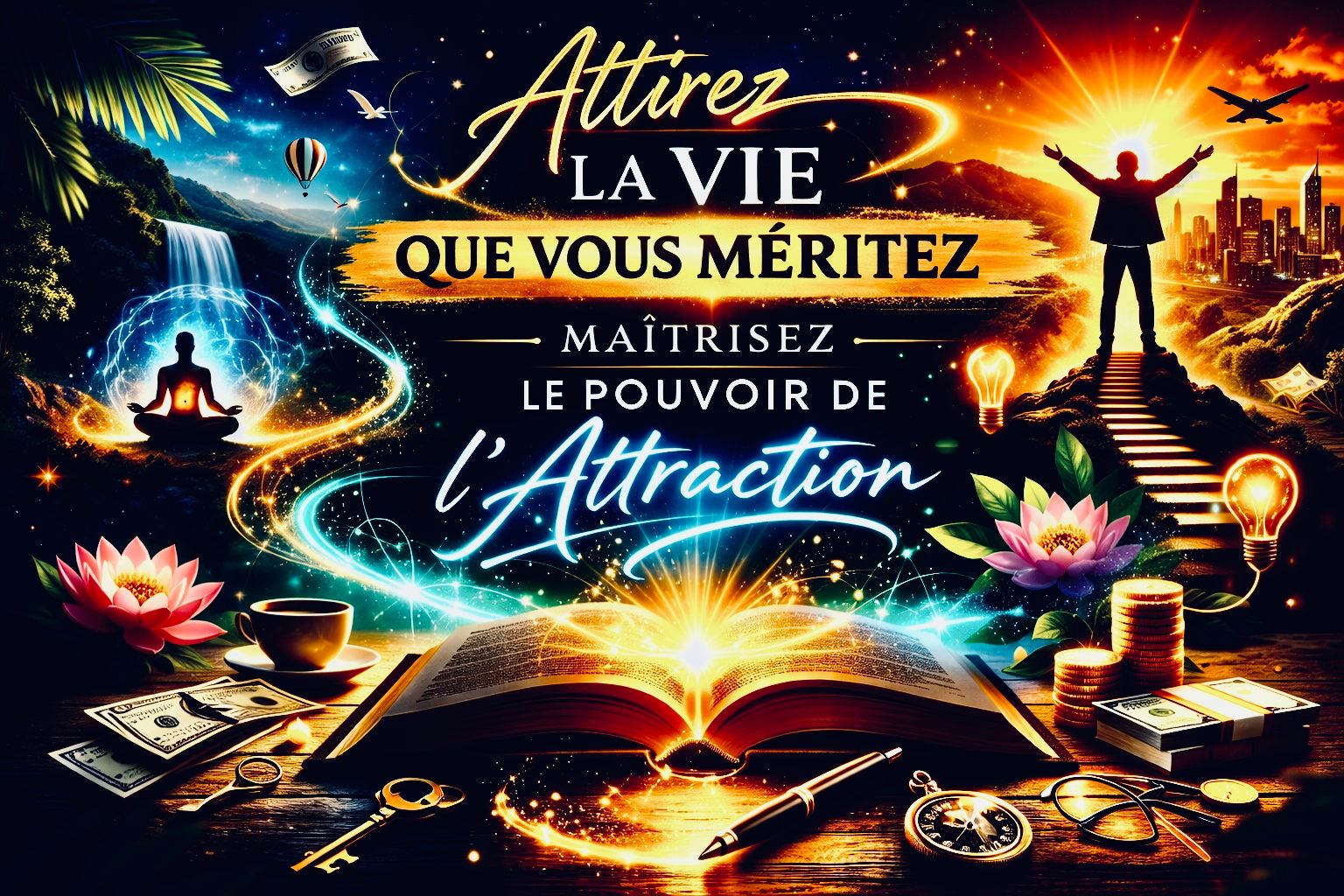 Le pouvoir de l’attraction : transformez vos pensées en réalité