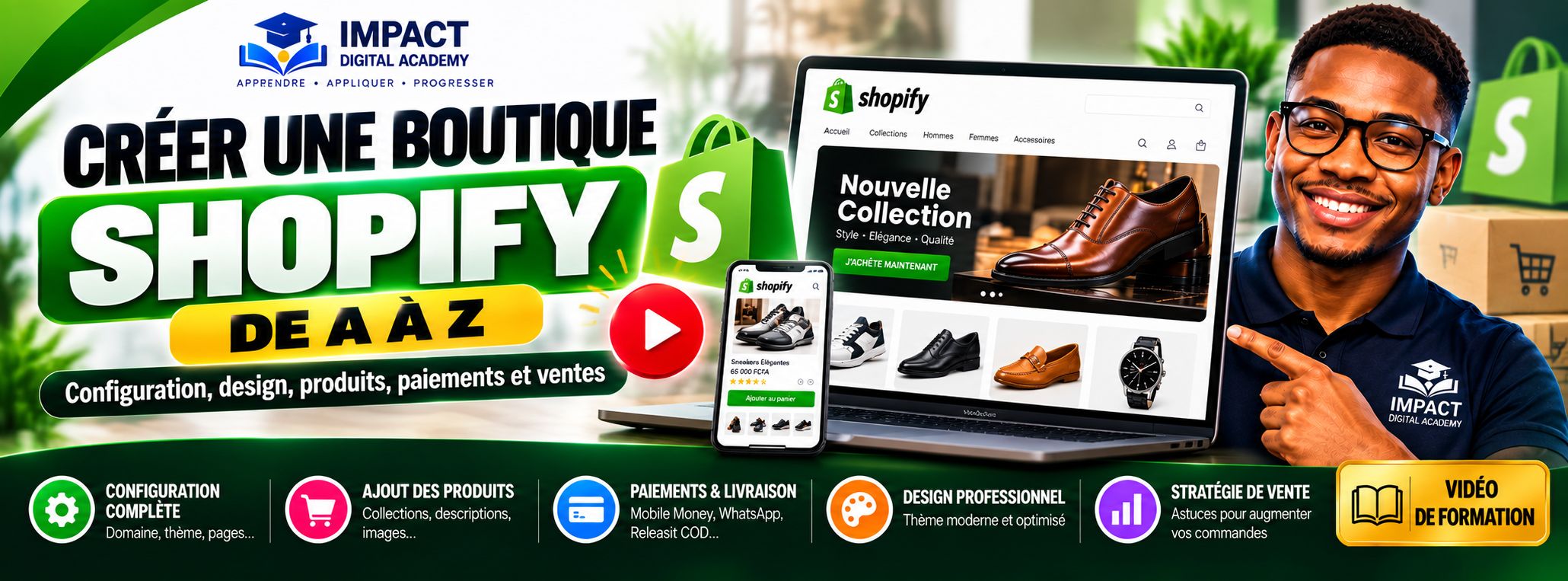 De zéro à ta boutique en ligne en 24h