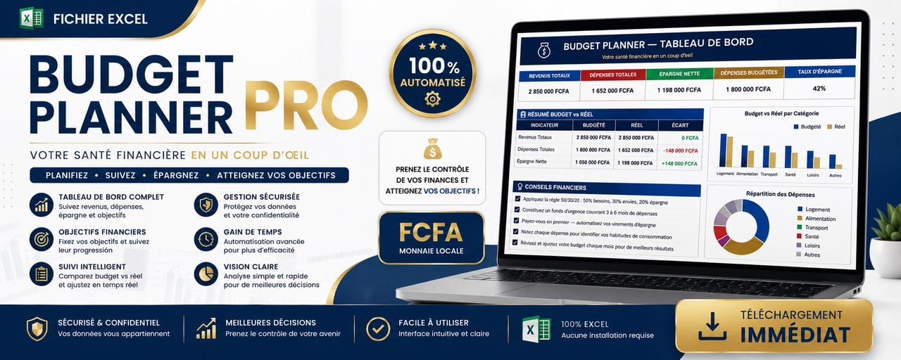 Budget Planner Pro — Outil de gestion personnelle