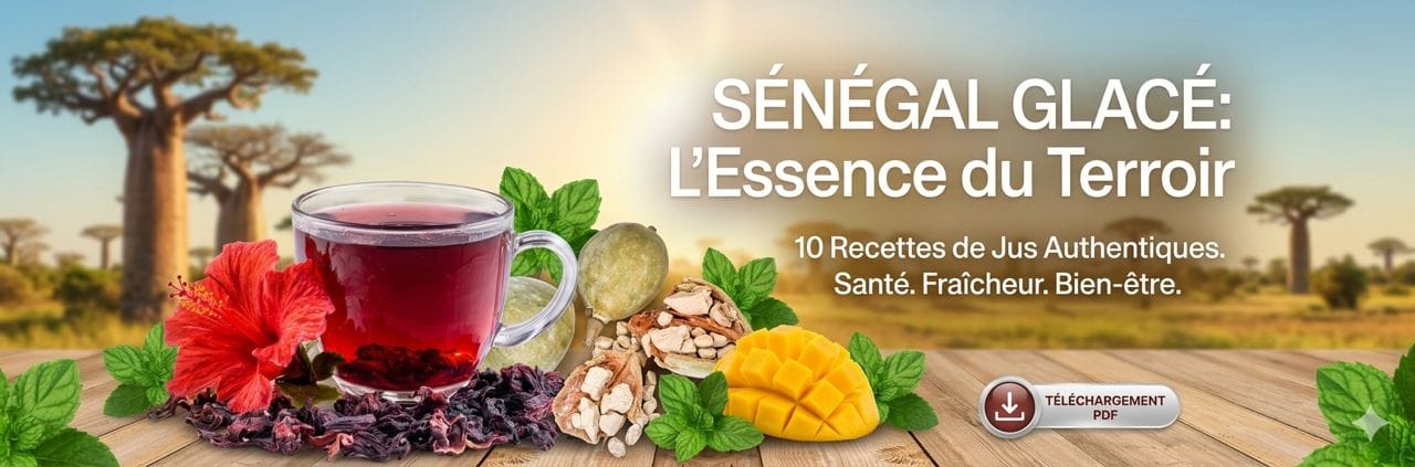 Sénégal Glacé : 10 Recettes de Jus Authentiques (E-book PDF)