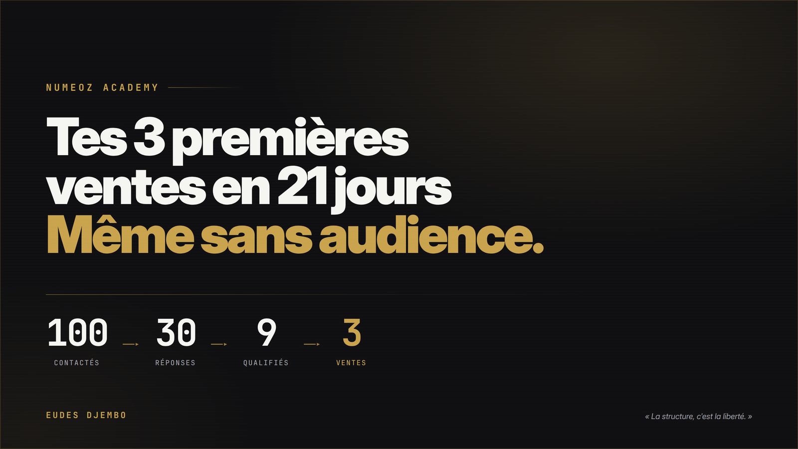 Débloque tes ventes en 21 jours