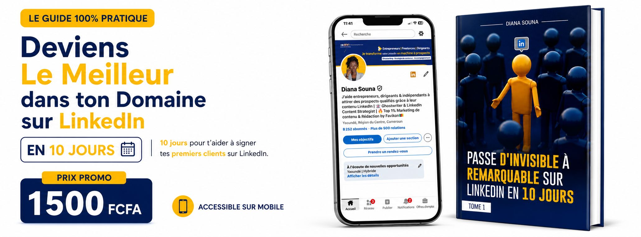 Tu veux DEVENIR LE MEILLEUR SUR LinkedIn dans ton DOMAINE ? Lis ce Guide