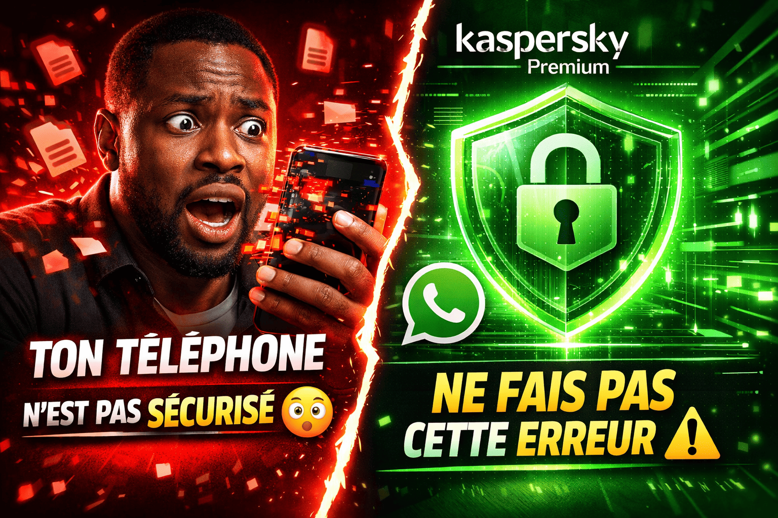 Kaspersky Premium – Protection Totale de Votre Téléphone & PC (Licence 1 an)
