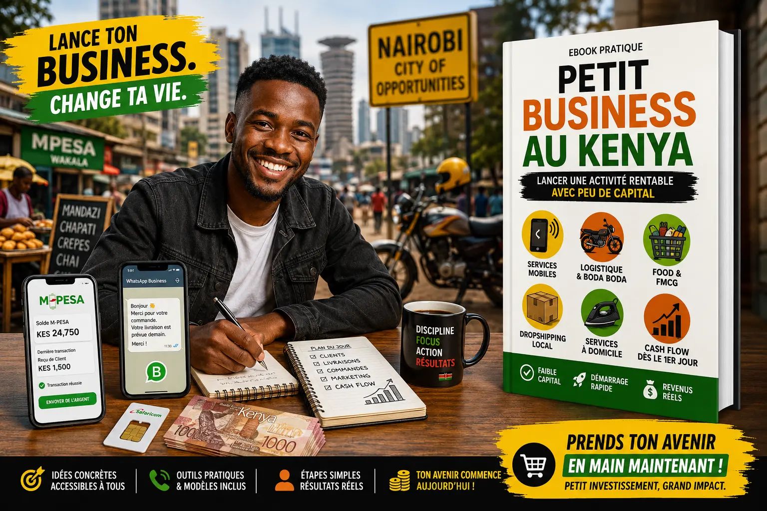 Petit Business au Kenya – Guide pratique pour entrepreneurs à petit budget