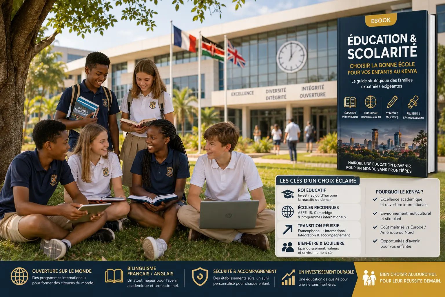 Éducation et scolarité – Choisir la bonne école pour vos enfants au Kenya