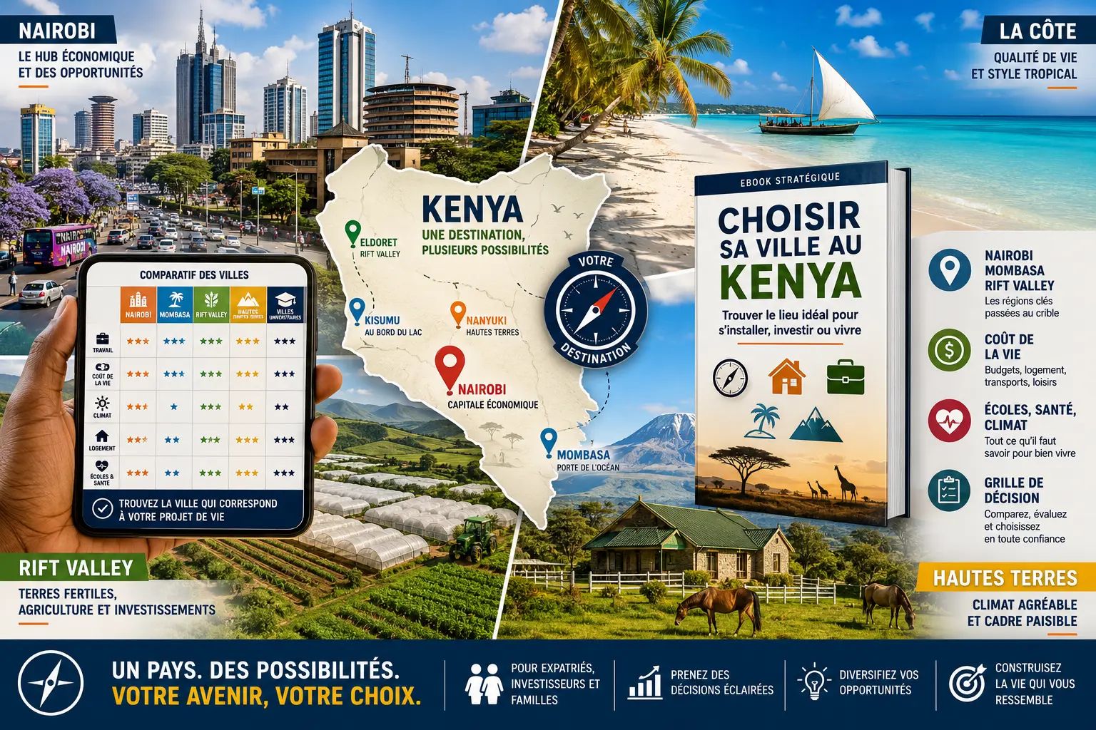 Choisir sa ville au Kenya – Guide stratégique pour une implantation réussie