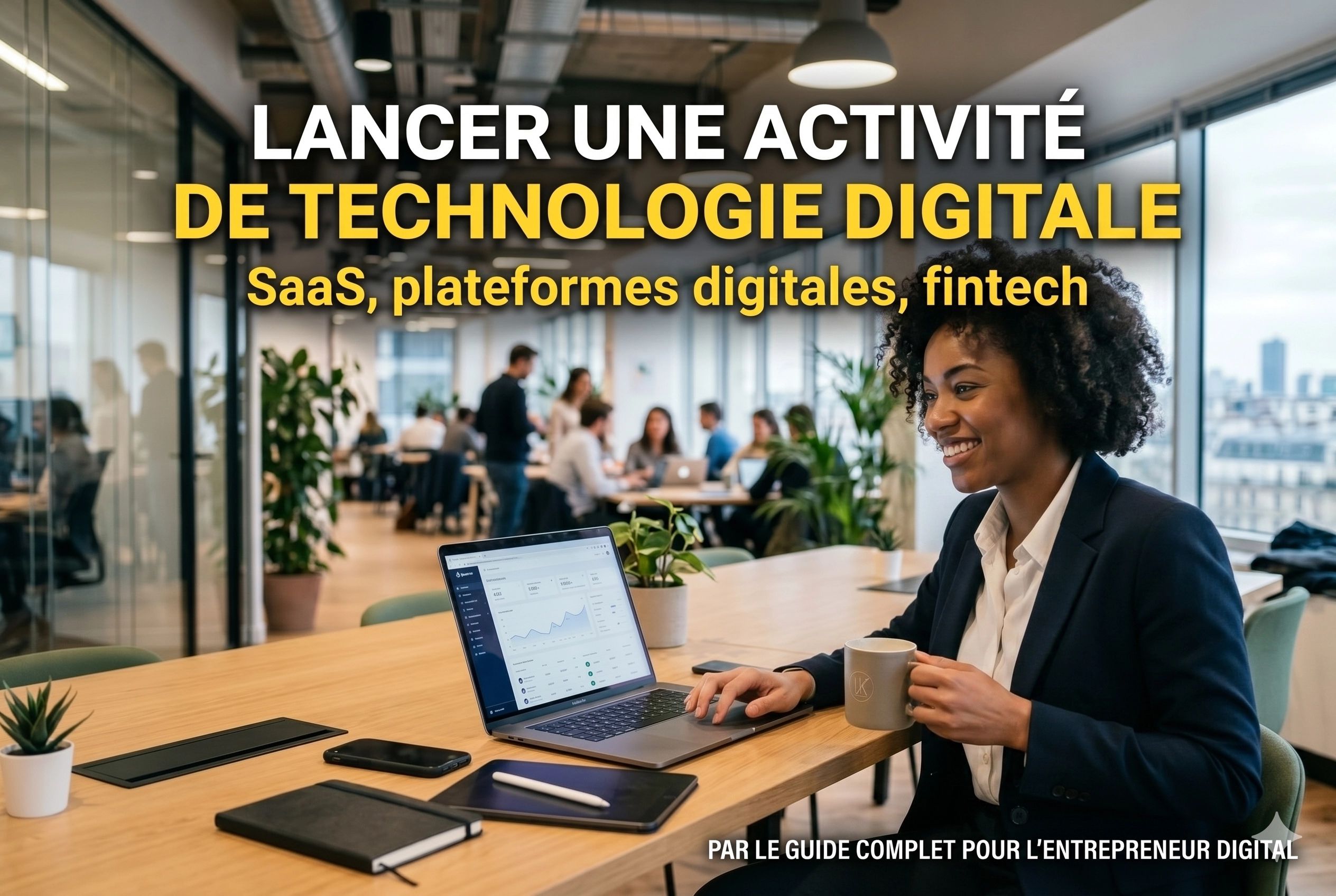 Lancer une activité de technologie digitale – SaaS, plateformes digitales, fintech