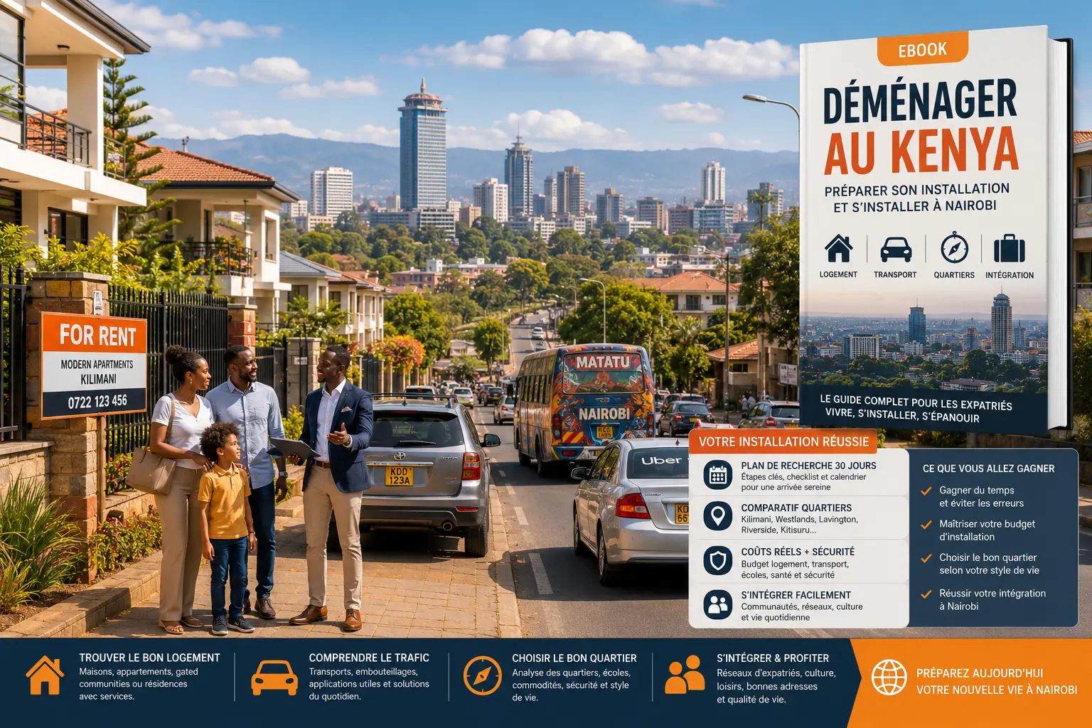 Déménager au Kenya – Préparer son installation et s’installer