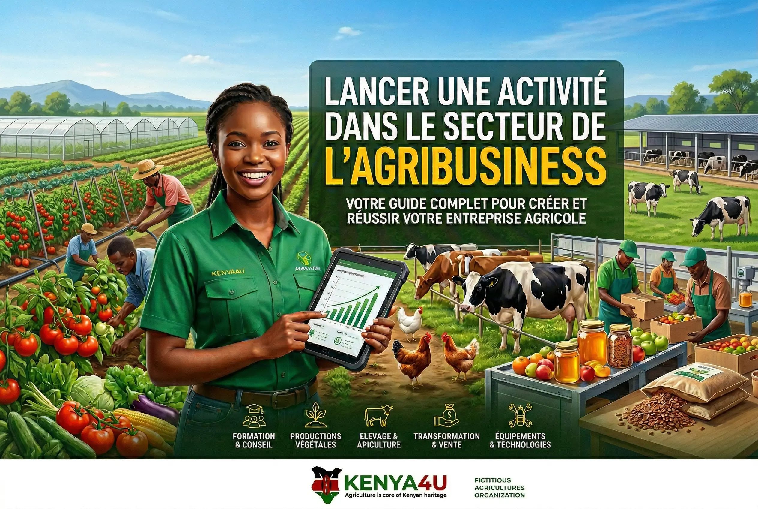 Lancer une activité dans le secteur de l’agribusiness