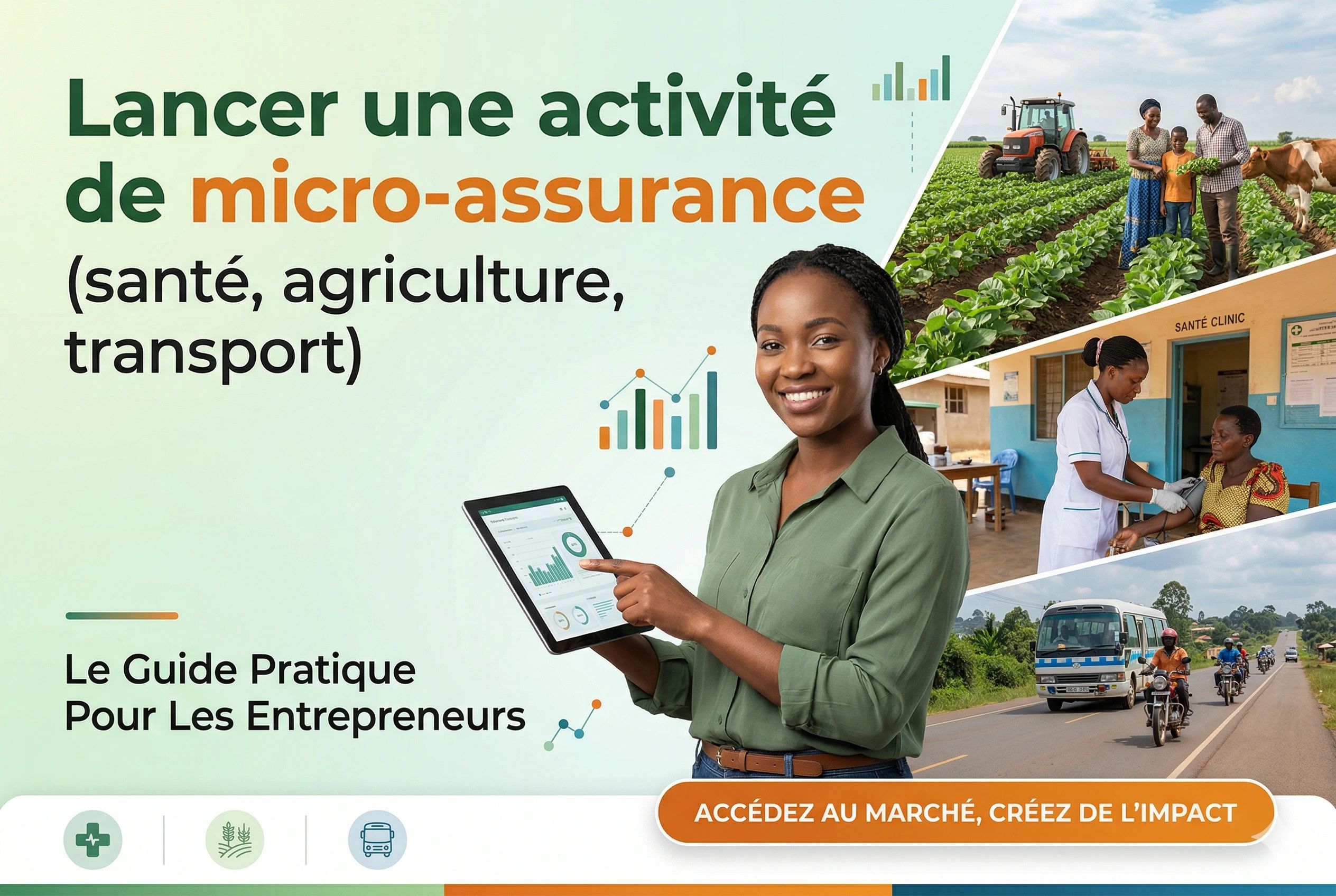 Lancer une activité de micro-assurance (santé, agriculture, transport)