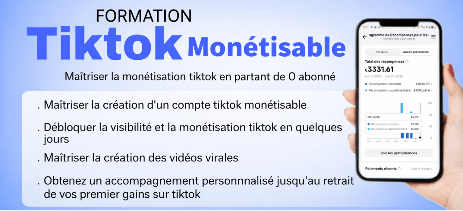 Visibilité tiktok
