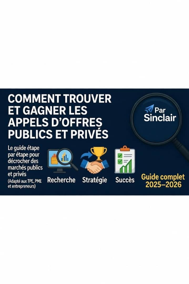 Comment trouver et postuler des appels d'offres publics et privés