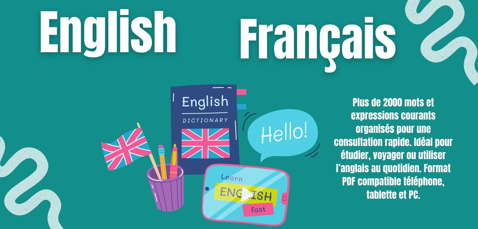DICTIONNAIRE LEXIQUE ANGLAIS - FRANCAIS