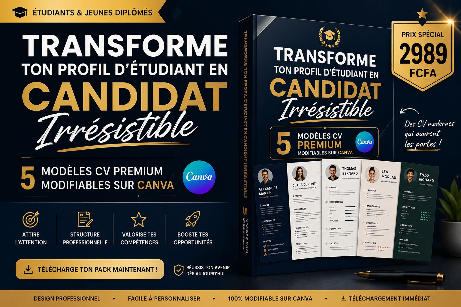 Transforme Ton Profil d’Étudiant En Candidat Irrésistible