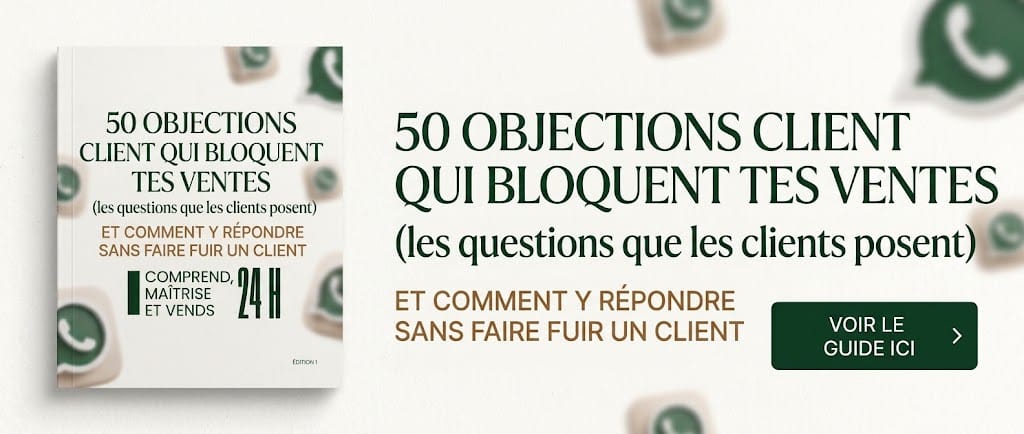 50 Objections Qui Bloquent Tes Ventes (Et Comment Y Répondre)