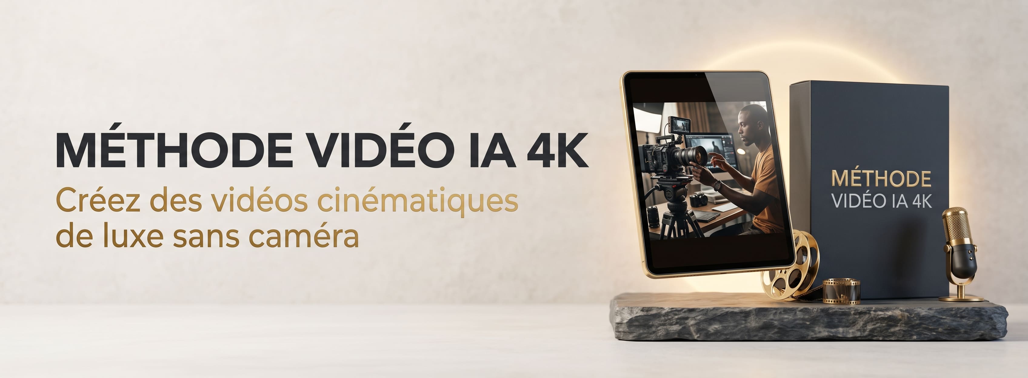 Pack & Formation Vidéo IA Cinématique 4K