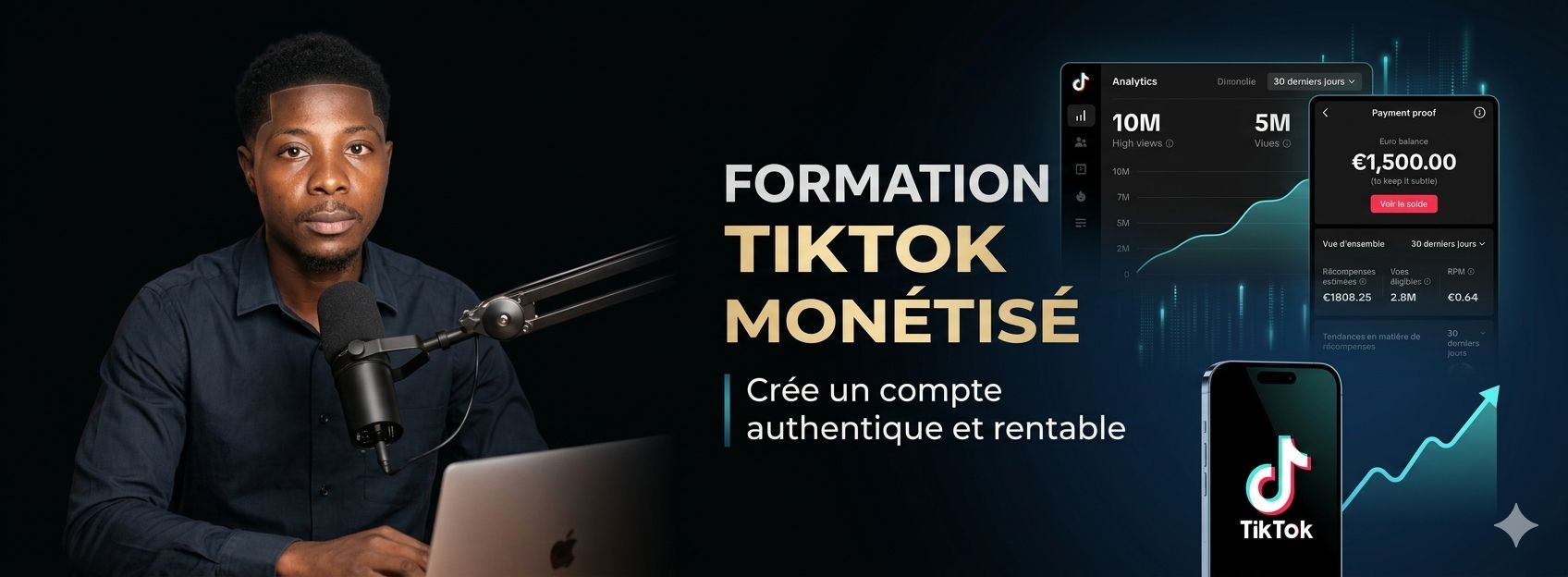 CRÉER UN TIKTOK MONÉTISÉ